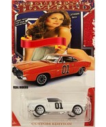 White &#39;67 Custom Mustang Custom Hot Wheels The Dukes of Hazard Cathy Bac... - $125.31 CAD