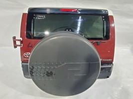 07 08 09 Toyota FJ Cruiser OEM Complete Red Rear Back Door With Spare Tire  - £498.29 GBP