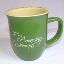 Abbey Gift Christian Mug You Are An Amazing Woman Green Proverbs 31 Tea Coffee  - £8.47 GBP