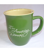 Abbey Gift Christian Mug You Are An Amazing Woman Green Proverbs 31 Tea ... - £8.40 GBP