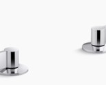 Kohler 77974-4-CP Components Lever Bathroom Sink Handles - Polished Chrome - £125.82 GBP