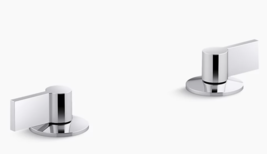 Kohler 77974-4-CP Components Lever Bathroom Sink Handles - Polished Chrome - £126.71 GBP