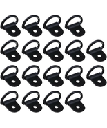 18Pcs Black D-Rings Anchor Lashing Tie Downs for Car, Truck, Trailer - $10.09 CAD