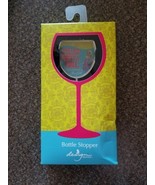 METAL, BOTTLE STOPPER, DESIGN, I DON&#39;T SEE THE GLASS HALF EMPTY OR FULL.... - €17,12 EUR