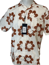 Matinique Trostol RP Short Sleeve &#39;Spice&#39; Floral Button Down, Men&#39;s Size... - $23.74