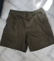 Patagonia Shorts Mens 36 Khaki Chino Tan Sz 36 Pleated Front Outdoors - $37.63