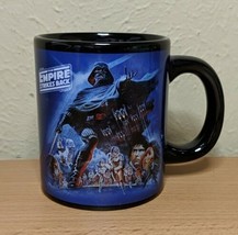 Star Wars The Empire Strikes Back - Black Ceramic 12 oz. Cup Mug Nice - £6.84 GBP