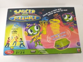 Saucer Scramble LAUNCH &amp; CATCH Active Fun Kids Party Game By Mattel NEW ... - £23.94 GBP