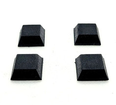 3/4&quot; Wide Round Rubber Stick on Feet 5/16 Thick Adhesive Backing Bumper Pads - £10.12 GBP+