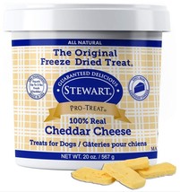 Stewart Freeze Dried Cheddar Cheese Dog Treats - $134.61