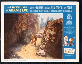 Private Lives of Adam and Eve 11&quot;x14&quot; Lobby Card #5 Martin Milner Mamie Van D... - £29.15 GBP