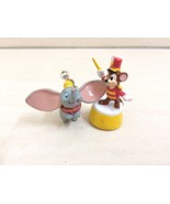 Disney Dumbo Pendant And Mouse Figure. Pretty And RARE. - $25.00
