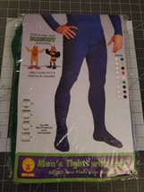 Men&#39;s Tights With Feet Green Size SMALL Adult Cosplay Sports Mascot New - £7.76 GBP