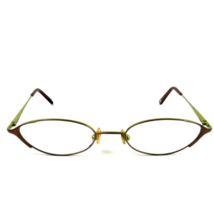 Nine West Kids Adult Eyeglasses Frames Green Brown oval 322 OW42 48-18 5... - £44.22 GBP