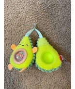Skip Hop Farmstand Avocado Stroller Toy with Peek-a-Boo Rattle Center NEW - £7.44 GBP