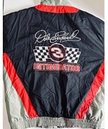 Vintage Dale Earnhardt Chevrolet Racing Jacket Men&#39;s XL Black/Gray Intim... - £51.84 GBP