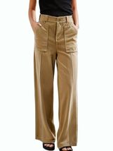Women Pants Universal Thread Women&#39;s High-Rise Utility Pants  Tan Size 2 - $19.28