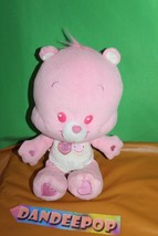Love A Lot Pink Care Bear Cub Stuffed Animal Toy - £15.56 GBP