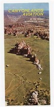 Canyonlands Aviation Brochure Monticello Utah Dick Smith National Park - £14.02 GBP