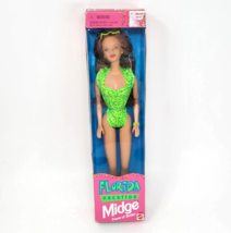 Vintage 1998 Barbie Doll Mattel Florida Vacation Midge New In Box # 20538 Nos - £37.21 GBP