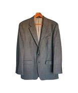 Lauren Ralph Lauren Mens Size 40L Gray Wool Blazer Sport Coat Suit Jacket - $39.51