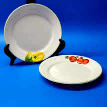 Vietri DIPINTO A MANO 8½” Vegetable Themed Luncheon / Salad Plates - Pair Of 2 - £30.18 GBP