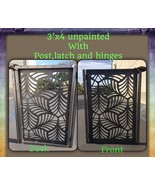 Contemporary modern metal gate, Modern Metal Gate, Custom size Art - $999.00