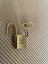 Authentic Vintage Louis Vuitton Lock with Key - £52.92 GBP