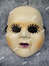 Licensed Stranger Things Eleven Baby Face Costume Mask Fun Oversized Creepy Doll - £12.51 GBP