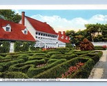 The Gardens Home of Washington Mount Vernon Virginia VA UNP WB Postcard I16 - $2.67