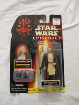 Star Wars Episode I Qui-Gon Jinn Naboo with lightsaber and handle 3.75 f... - £19.53 GBP