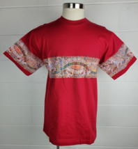 Vtg Gooses T-Shirts Aboriginal Art Serpent Australia Danny Eastland Red XL - £19.47 GBP