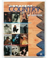 The Greatest Country Hits of 1997-1998-Sheet Music Book - $20.56