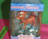 American Greetings Rudolph The Red Nosed Reindeer Ice Skating Ornament 039P - $24.74