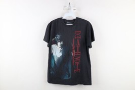 Vintage Y2K Mens Small Faded Spell Out Death Note Japan Anime Manga T-Shirt - £77.86 GBP