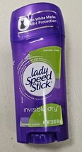 Lady Speed Stick Invisible Dry Deodorant Powder Fresh 2.3 oz Lot Of 2 - £9.22 GBP