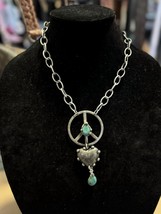 Art By Amy Labbe peace charm necklace size One Size - $90.09