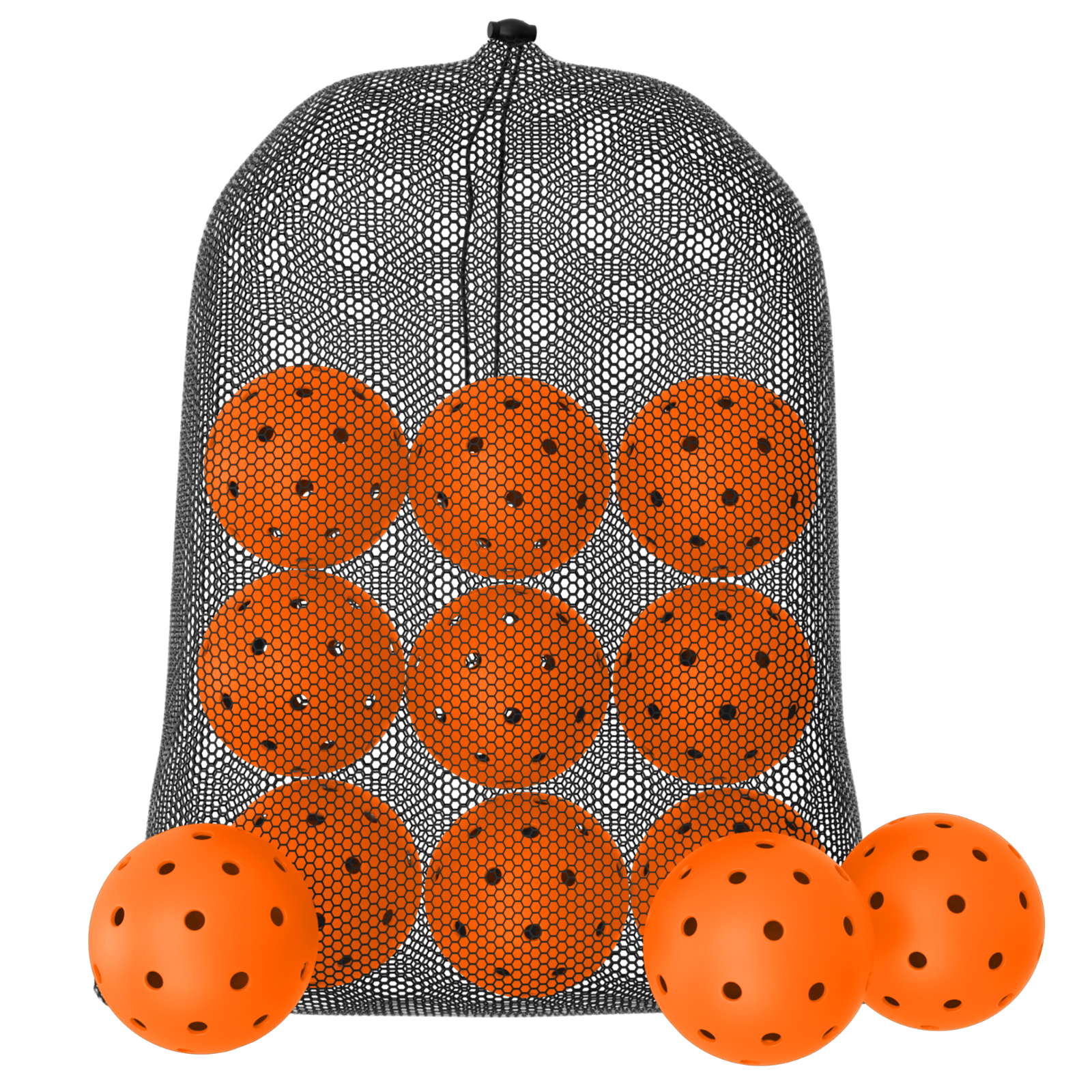 GCA Pro Orange Outdoor Pickleballs 40 Hole USA Approved Tournament Free ... - $9.99+