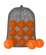 GCA Pro Orange Outdoor Pickleballs 40 Hole USA Approved Tournament Free ... - $9.99+