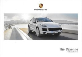 2016 Porsche CAYENNE sales brochure catalog US 16 Turbo S GTS E-Hybrid  - £9.96 GBP