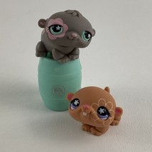 Littlest Pet Shop #624 Hamster #625 Cuddliest Lot Animal Figure 2007 Has... - $29.65
