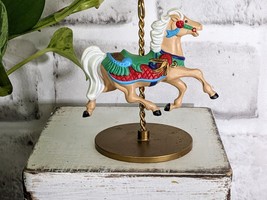 1989 Hallmark Keepsake Replacement Carousel Horse Ornament #4 GINGER - £11.98 GBP