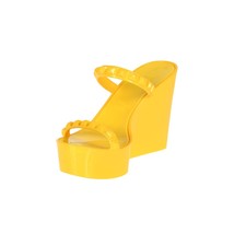 Carmen Sol tonino wedge in Yellow - £101.00 GBP