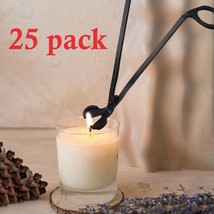 25 Pack Candle Wick Trimmer Wick Clipper Cutter Scissors Stainless Steel Wick - £28.46 GBP
