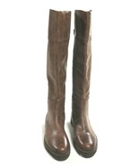 Franco Sarto Cosmina Riding Boots Tall Brown Leather Back Zipper Womens ... - £60.61 GBP