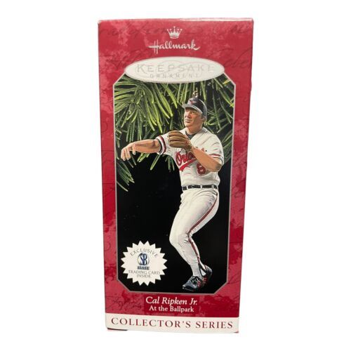 1998 Hallmark Keepsake Cal Ripken Jr MLB At The Ballpark Christmas Ornament - $8.49