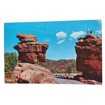 Postcard Balanced And Steamboat Rocks Garden Of The Gods Colorado Springs CO - $6.98