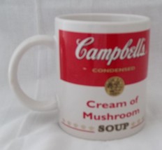 Campbell&#39;s Cream of Mushroom Soup Coffee Tea Mug Cup - £19.45 GBP