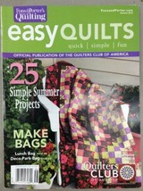 Fons Porters Love Of Quilting Vintage Magazine Summer 2010 Easy Quilts Summer - £7.87 GBP