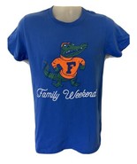 Florida GatorsT Shirt Womens Size S Blue  Short Sleeve Crew Neck Family ... - £4.77 GBP